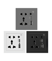 Smart universal 5 hole socket with usb & type C-Zigbee