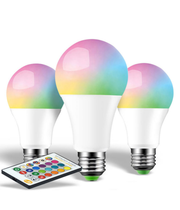 LED Bulb + IR Remote Control RGB