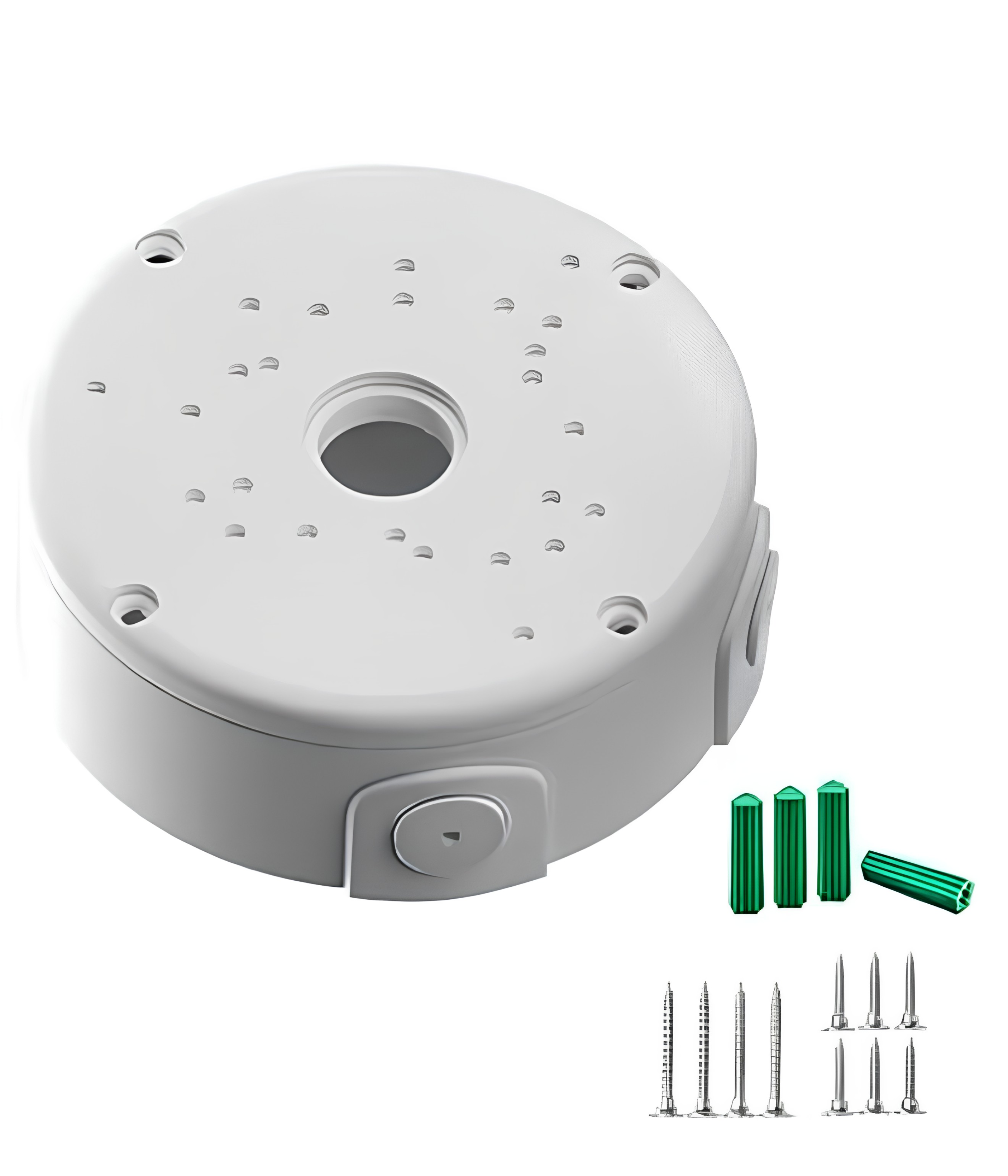 PVC Waterproof Junction Box DP05 Small Round for Dome Camera