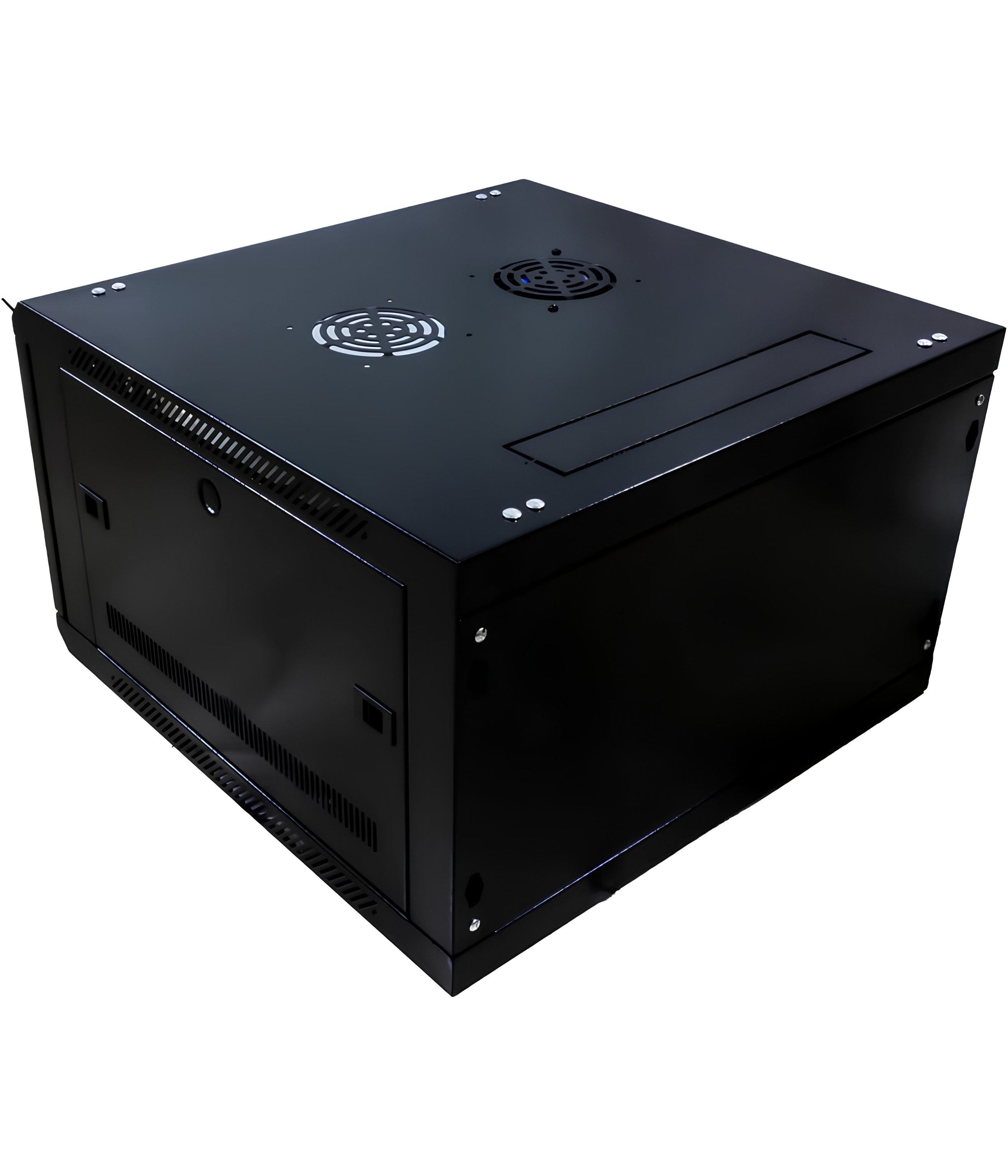 6U Wall Mount Rack Cabinet Dimensions 600mm (W) x 450mm (D) x 370mm