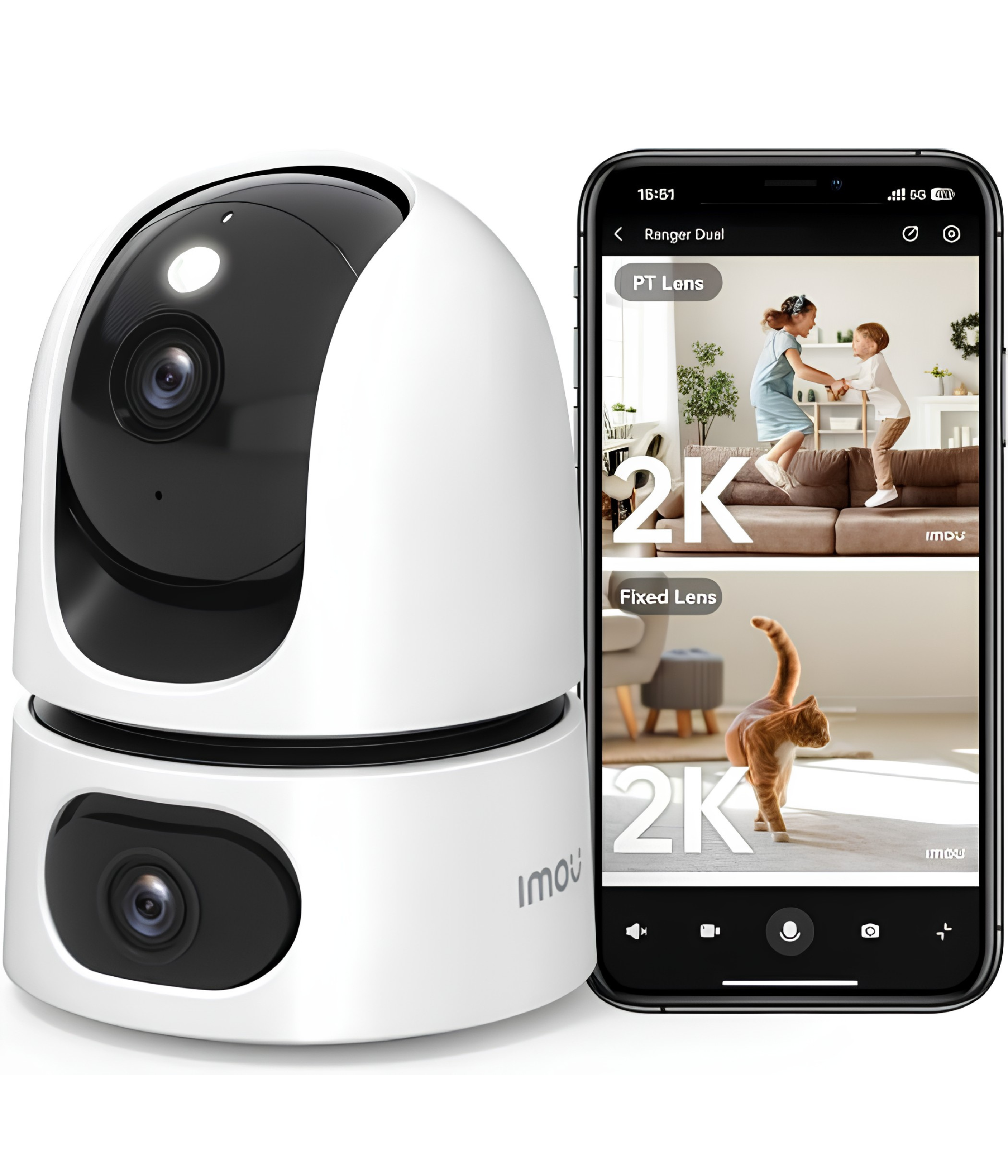 Imou wifi indoor smart camera ipc-s20ep-10mos  Ranger Dual 10MP