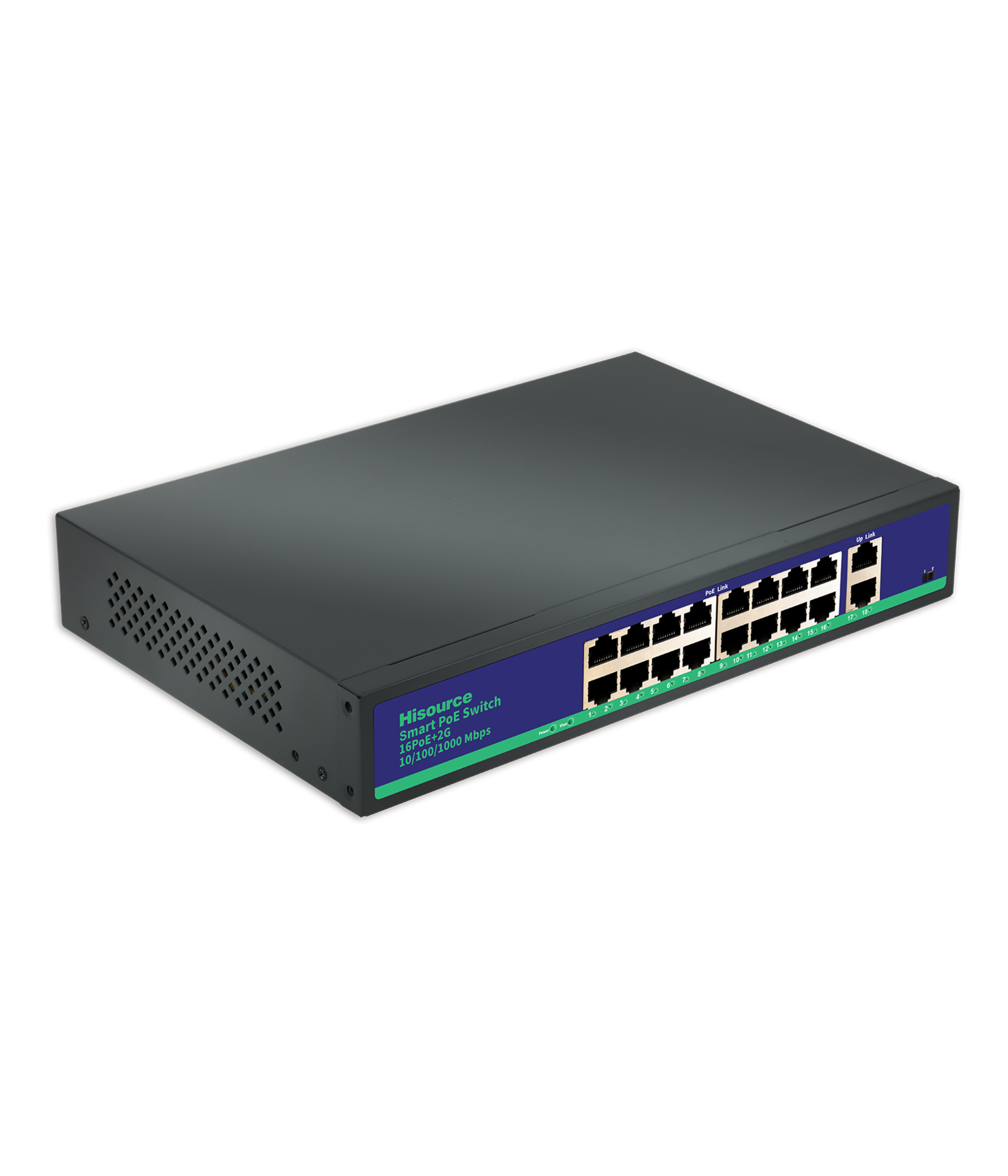 poe switches standers 16+2