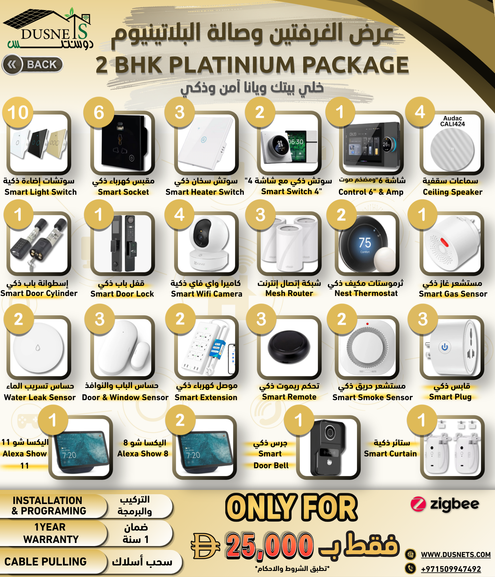 2 BHK Platinum Package