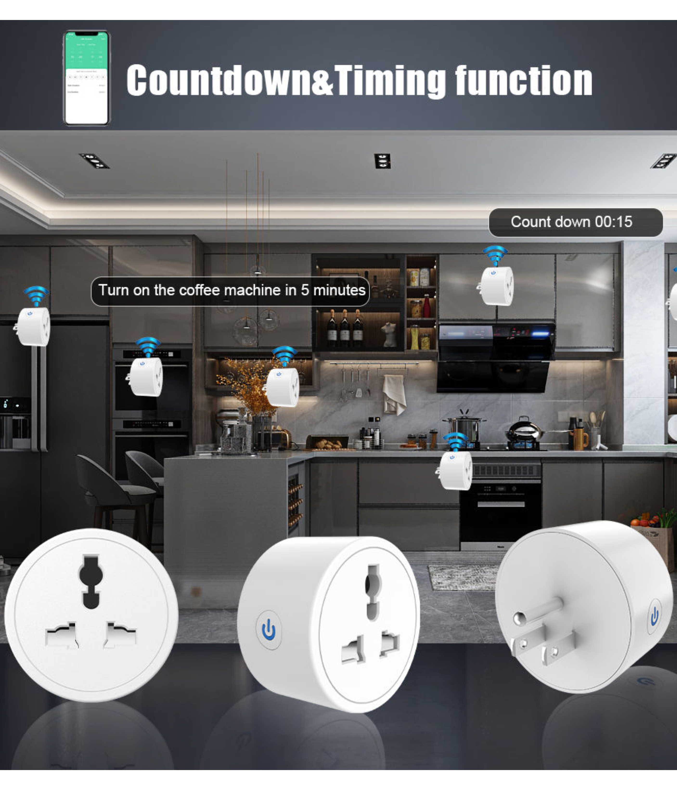 smart UK plug 16 A  ZigBee