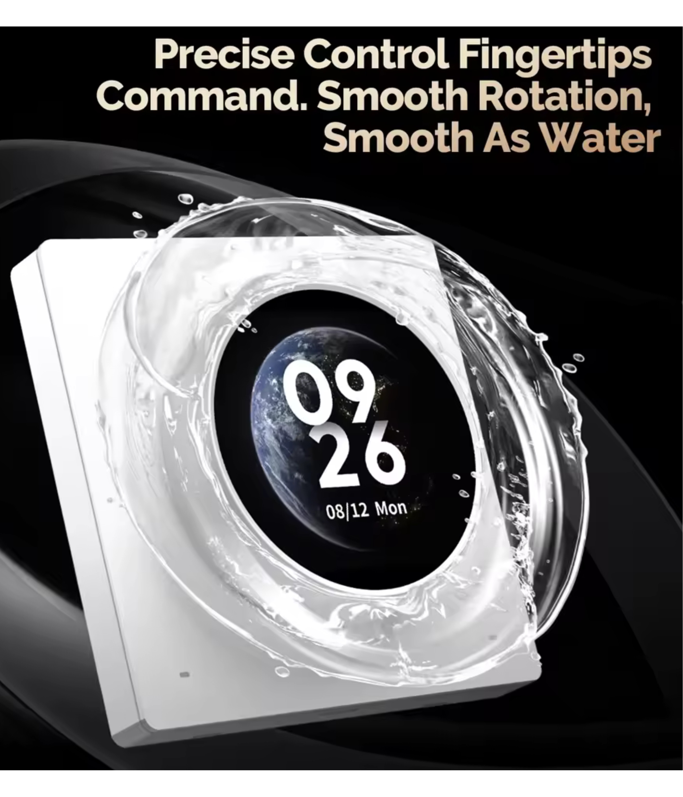 3 gang rotate knob touch control panel WI-FI+Bluetooth