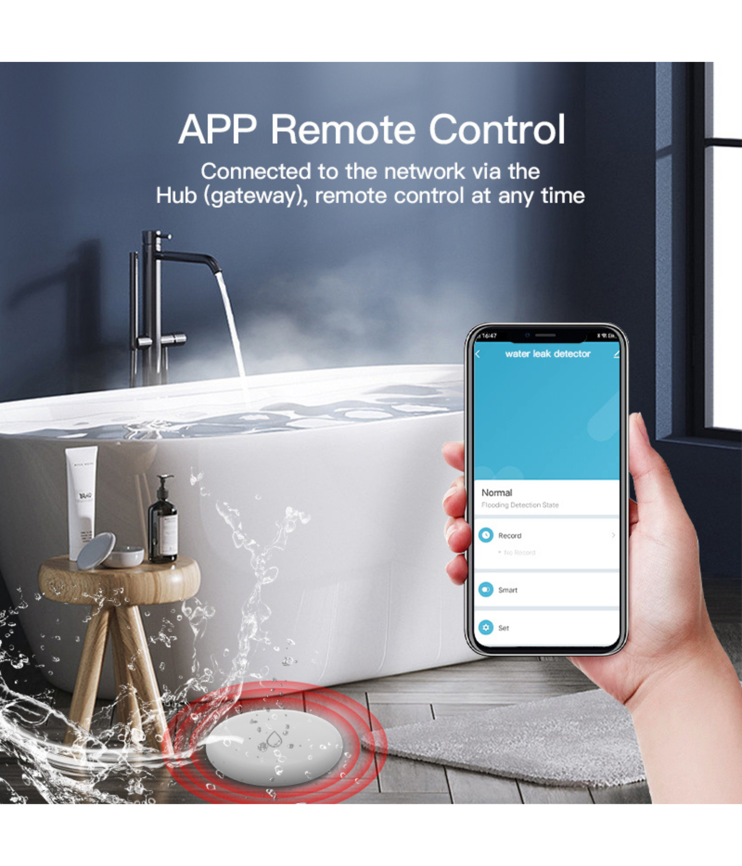 water leak detector sensor ZigBee