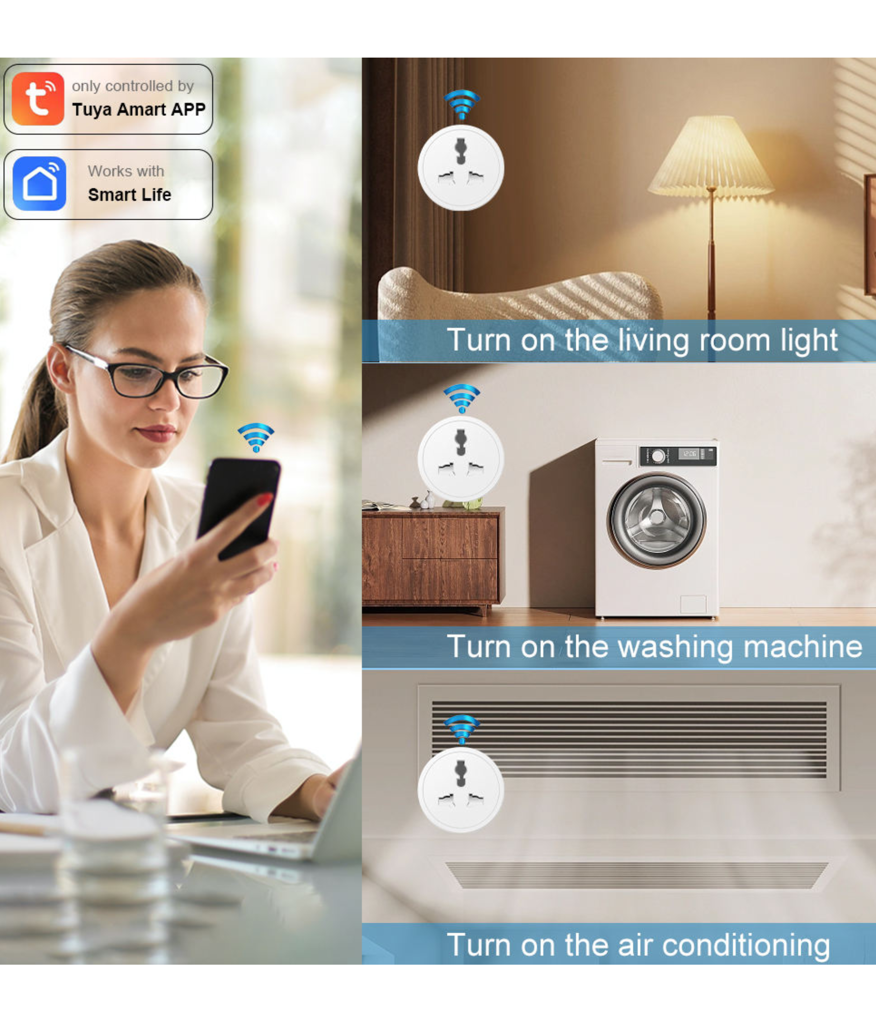 smart UK plug 16 A  ZigBee
