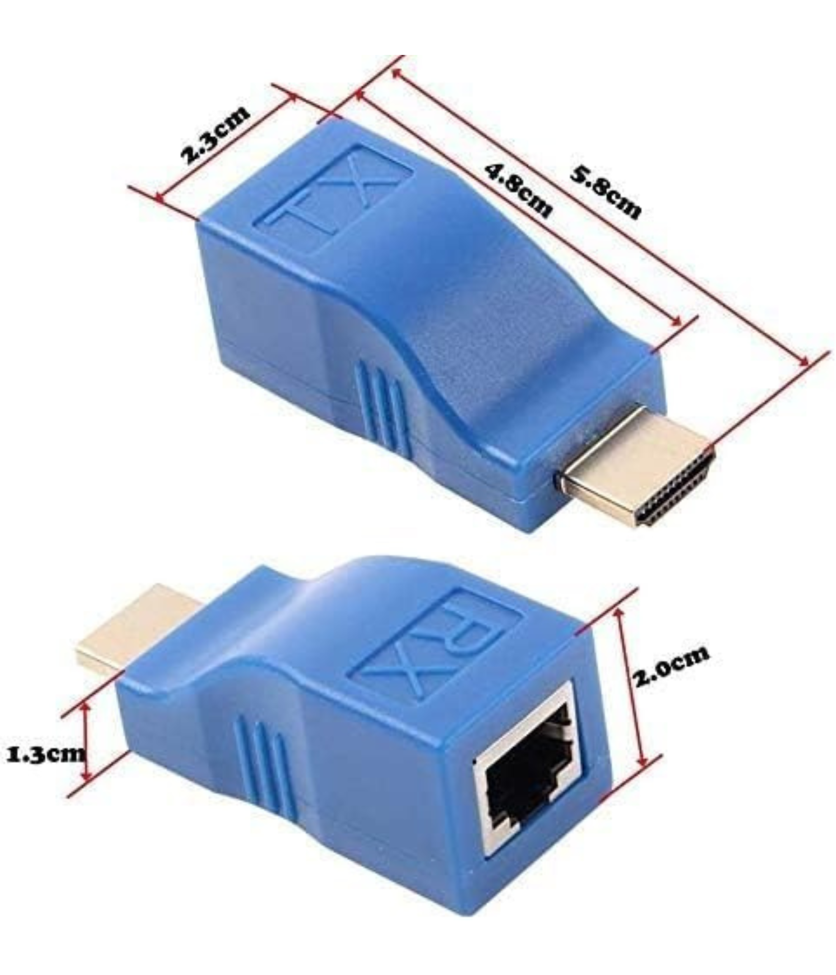 HDMI Extender,HDMI to RJ45 Network Cable Extender Converter
