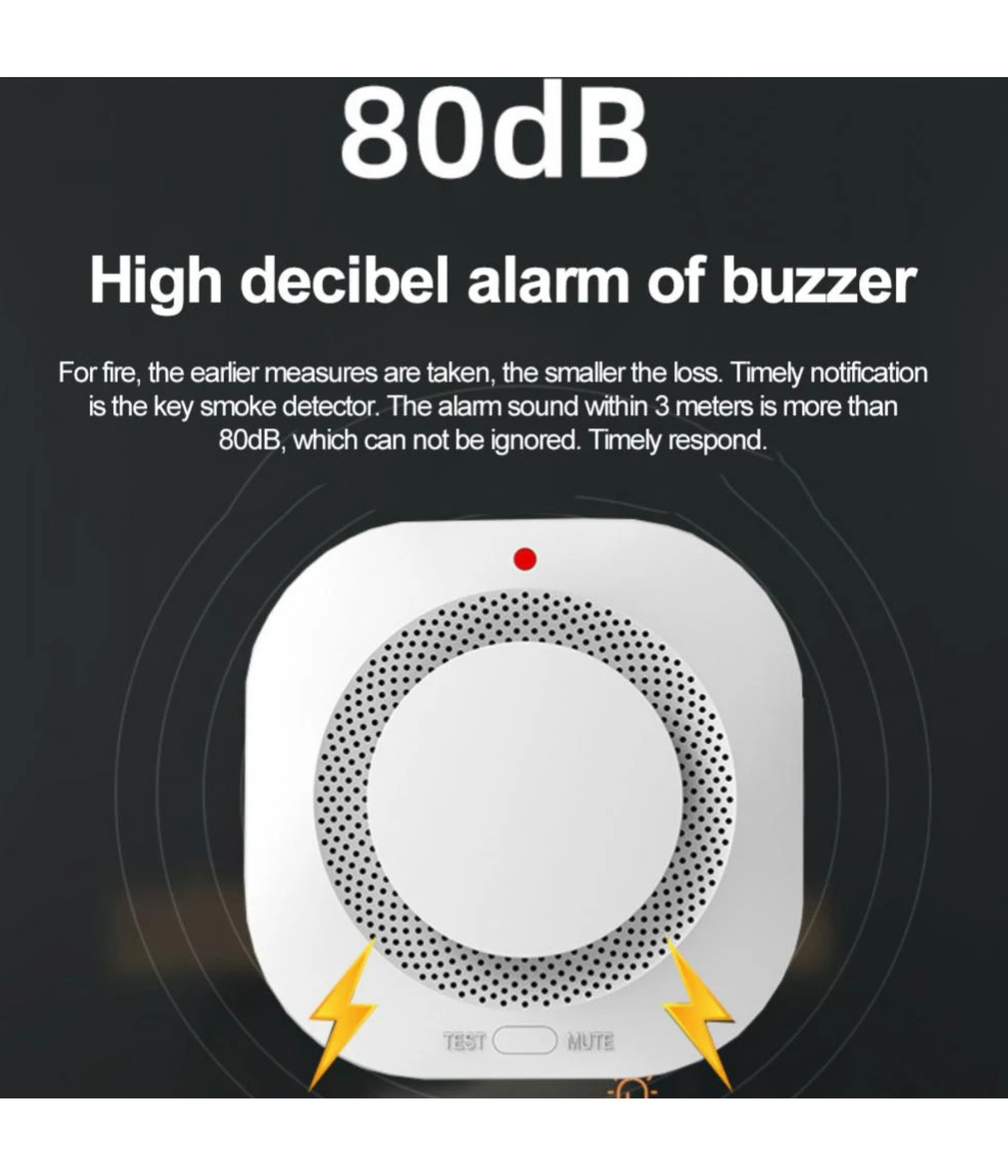 smoke alarm sensor ZigBee