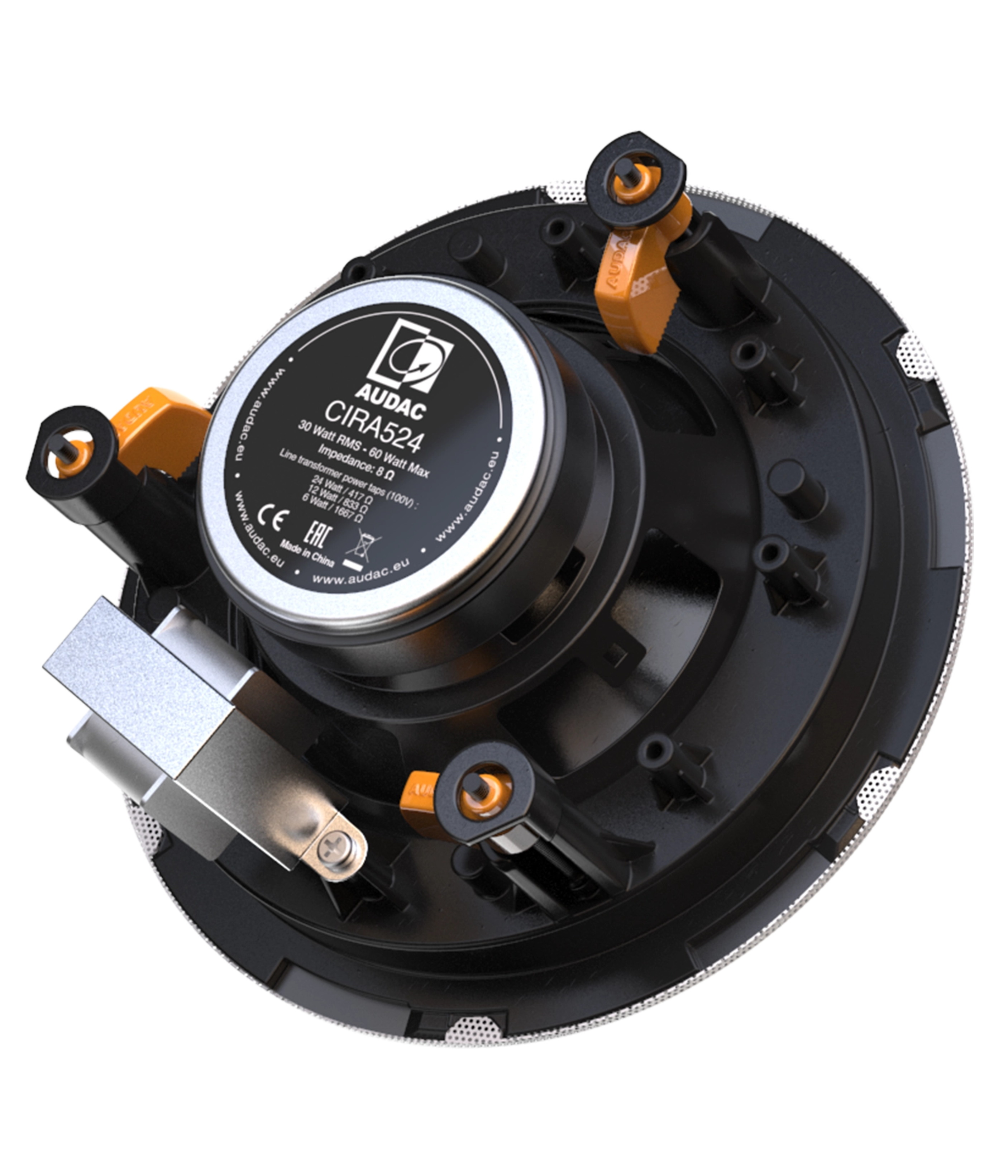 Audac CIRA524/W 5" ceiling speaker 30 W  ON 8 Ω