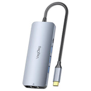 V-TC10B VegGeg 10 in 1 Type-C Multifunctional HUB Adapter
