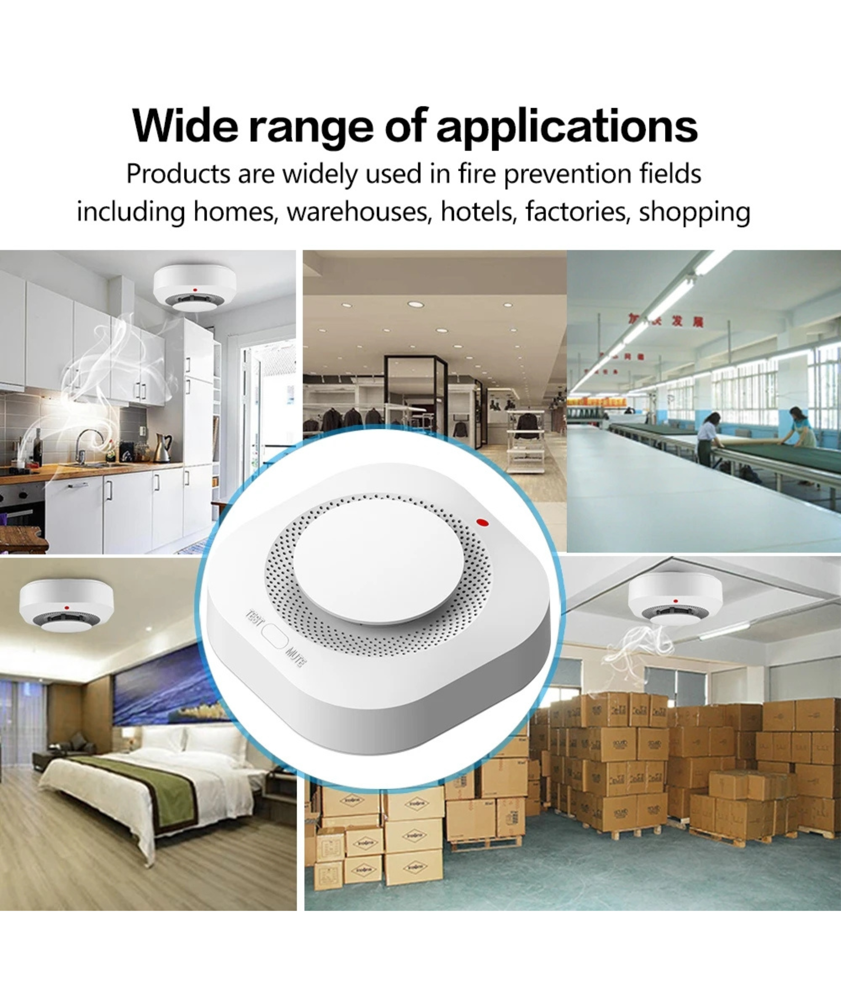 smoke alarm sensor ZigBee