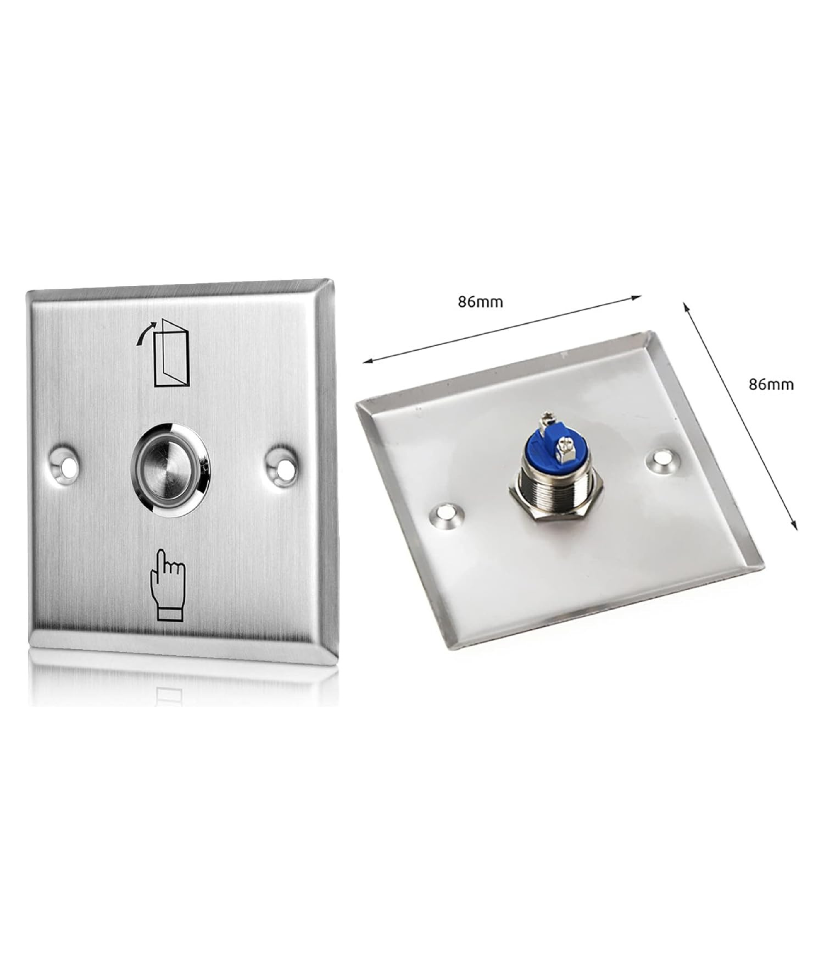 Exit push button