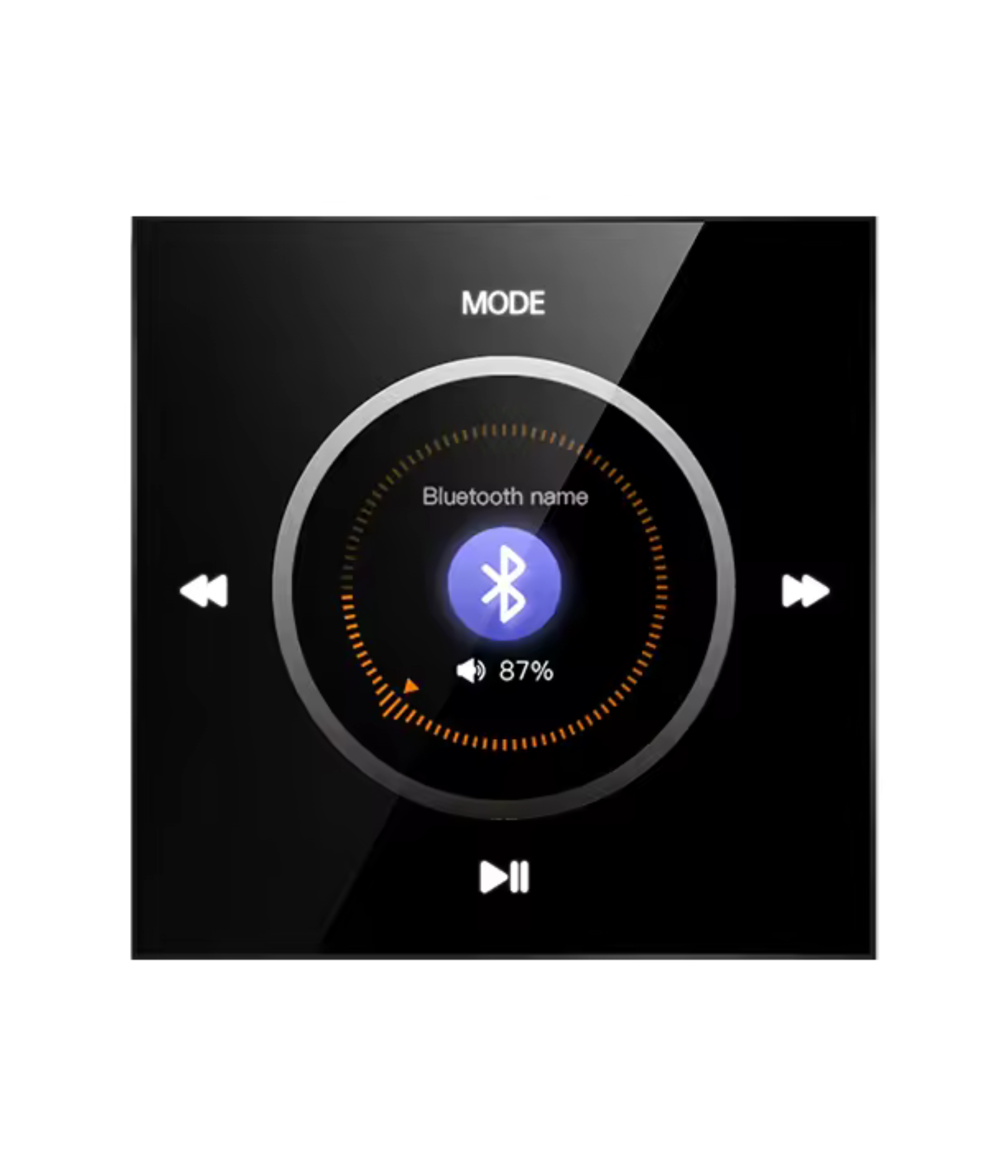wall-mounted amplifer+4 speakers version