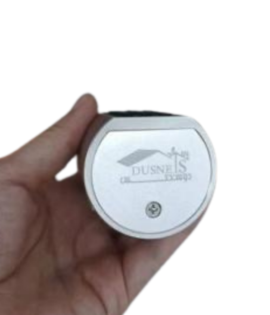 DUSNETS Cylinder Electronic Smart Door Lock Tuya APP Fingerprint Digital Keypad Code Key Card Remote Control Adjustable Home Apartment