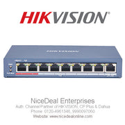 Hikvision DS-3E0105P-E/M  8 Port POE Switch