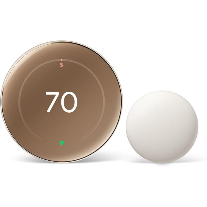 Nest Learning Thermostat (4th Gen) with Nest Temperature Sensor (2nd Gen)