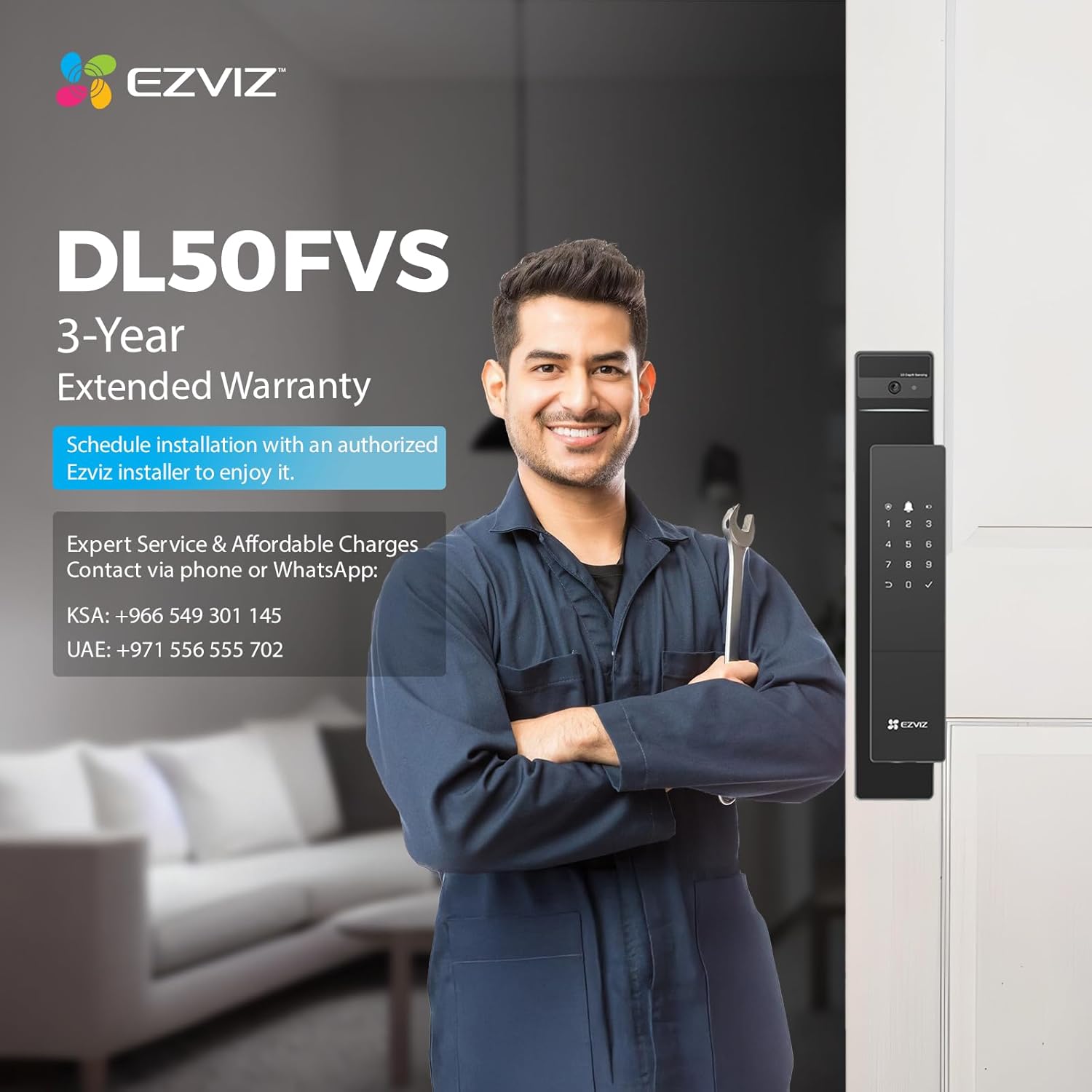 EZVIZ Smart Lock DL50FVS