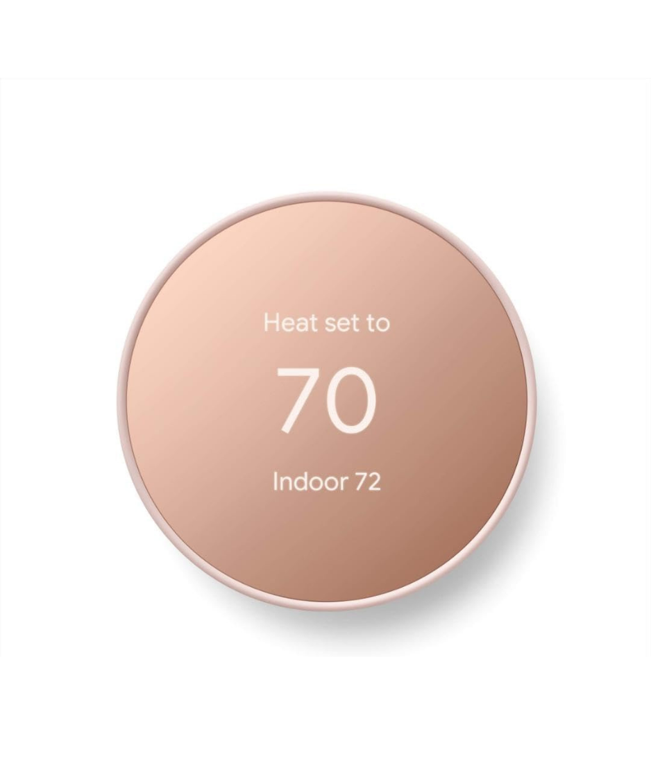 Google Nest Thermostat - Smart Thermostat for Home - Programmable Wifi Thermostat