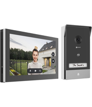 EZVIZ HP7 2K Connected Video Intercom Video Doorbell with Camera and 7" Color Touch Screen, Person Detection and Two-Way Audio, Door Opener, 2.4GHz and 5GHz WiFi