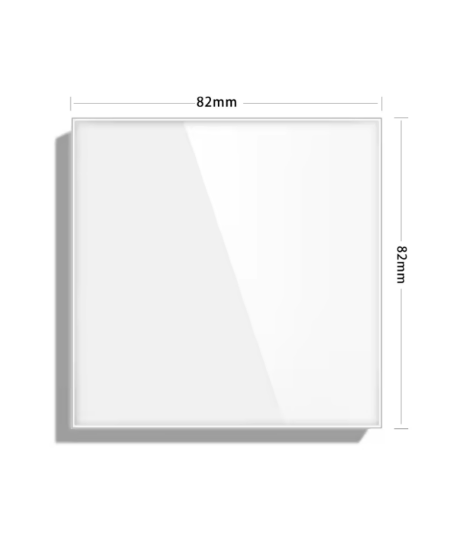 Tempered Glass Wall Switch Panel Led, Socket, Toggle Light Switch,  Net Socket, Fan Switch, Dimmer Switch Knob
