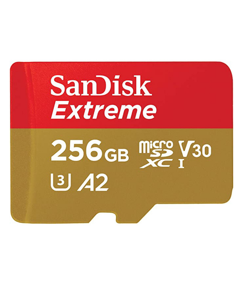 SanDisk Extreme microSD card