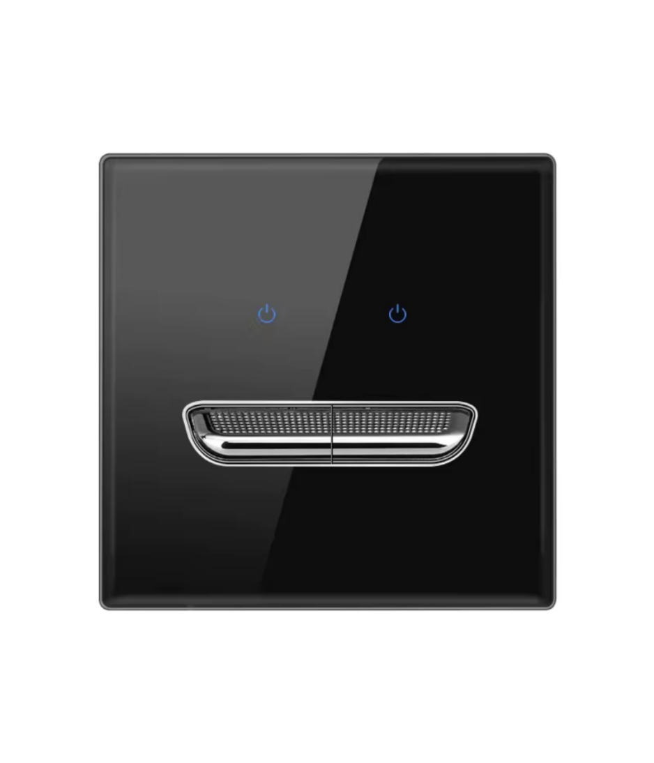 Tempered Glass Wall Switch Panel Led, Socket, Toggle Light Switch,  Net Socket, Fan Switch, Dimmer Switch Knob