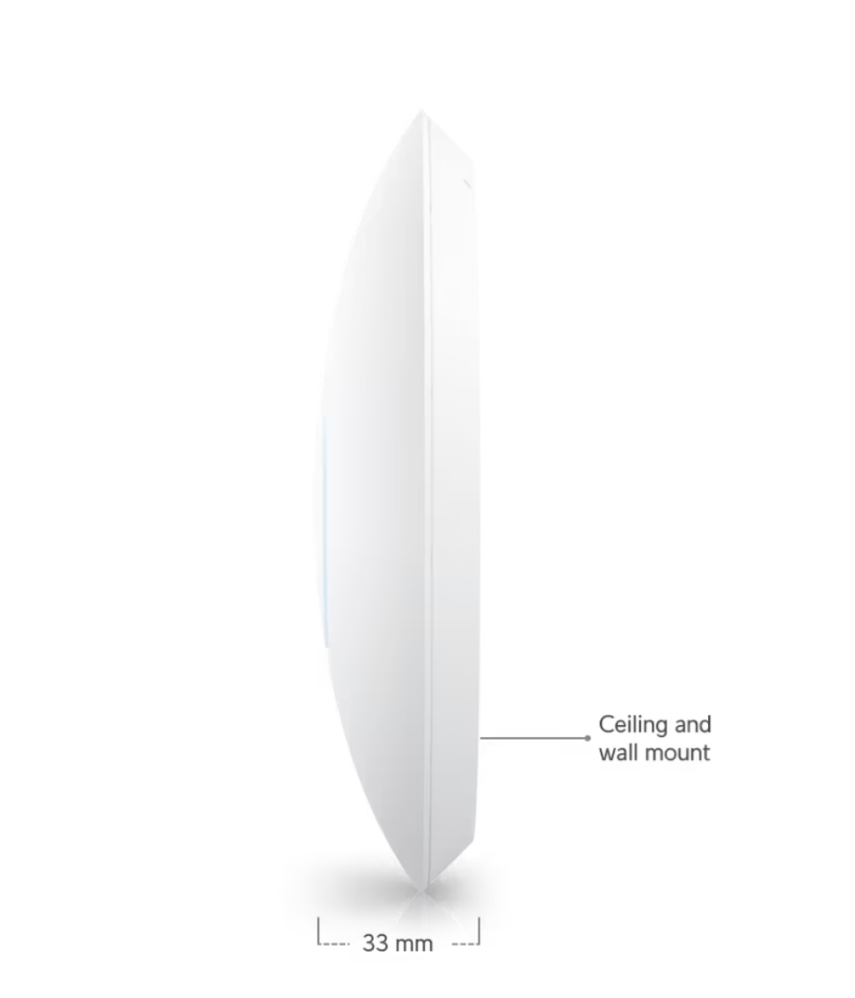 Ubiquiti Networks AP Unifi U6+ 3.0 Gbps, RJ45 Without PoE Injector