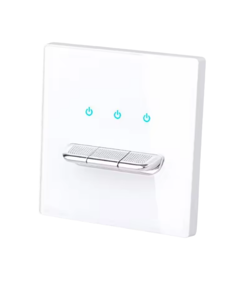 Tempered Glass Wall Switch Panel Led, Socket, Toggle Light Switch,  Net Socket, Fan Switch, Dimmer Switch Knob