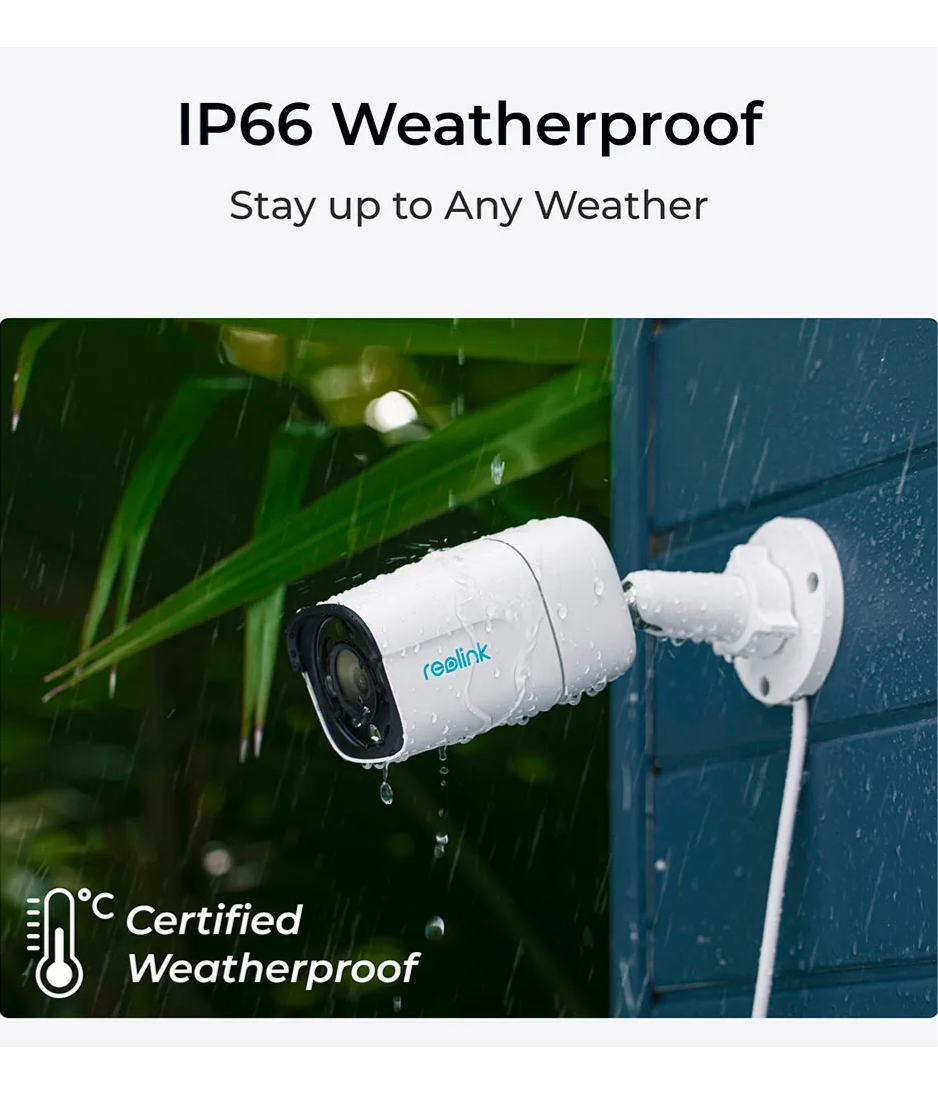 Reolink P340, 12MP Ultra HD PoE IP Camera with Spotlight, ColorNight Vision, 2-Way Audio, Person/Vehicle Alerts, Metal Body