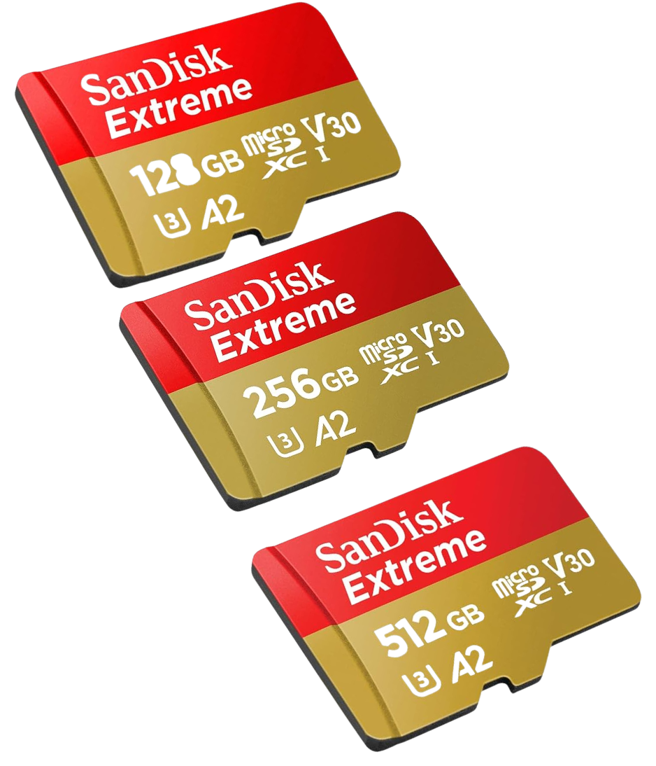 SanDisk Extreme microSD card