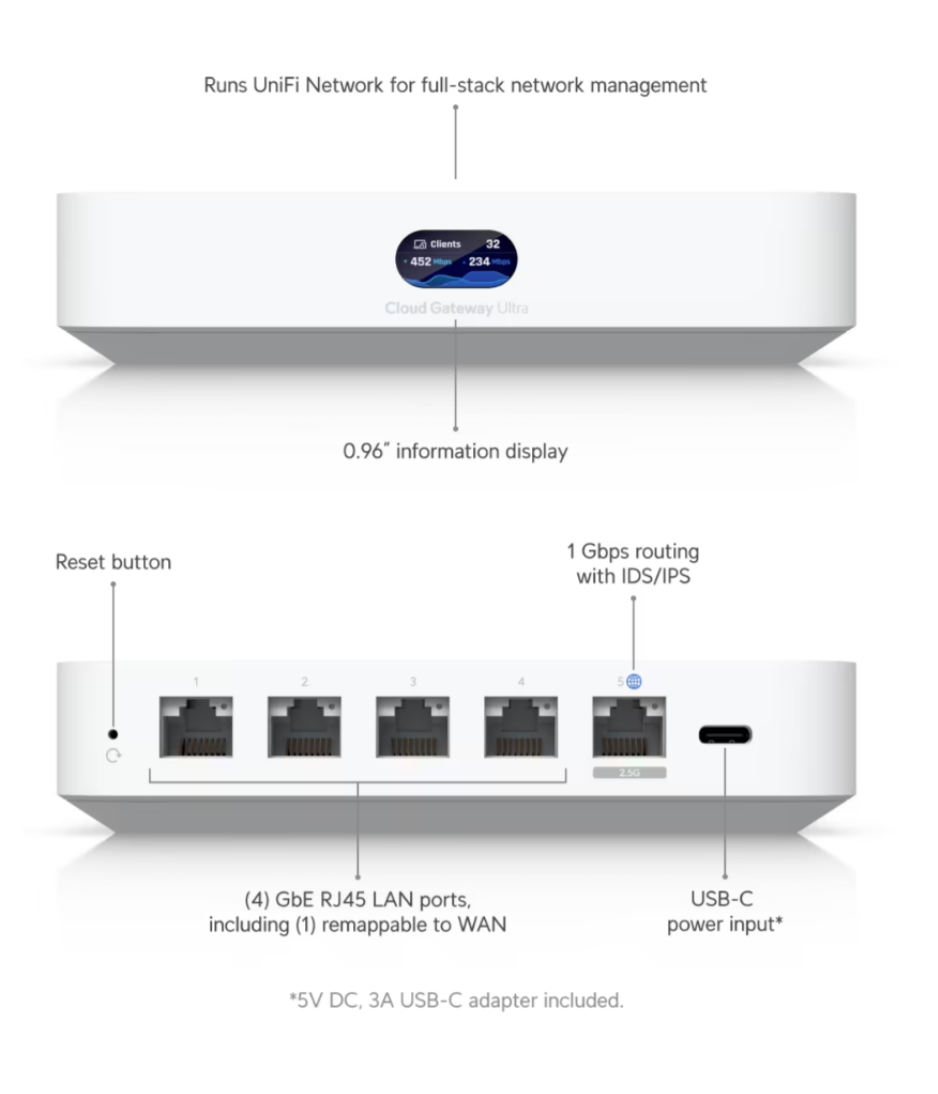 Ubiquiti Cloud Gateway Ultra UCG-Ultra