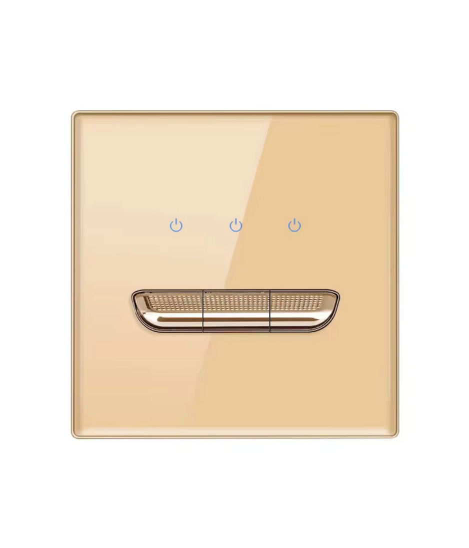 Tempered Glass Wall Switch Panel Led, Socket, Toggle Light Switch,  Net Socket, Fan Switch, Dimmer Switch Knob
