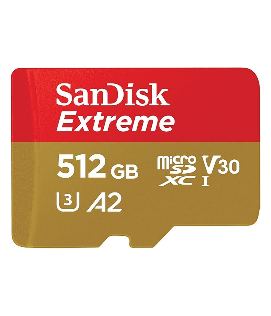 SanDisk Extreme microSD card