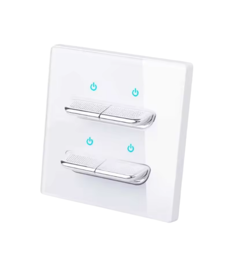 Tempered Glass Wall Switch Panel Led, Socket, Toggle Light Switch,  Net Socket, Fan Switch, Dimmer Switch Knob