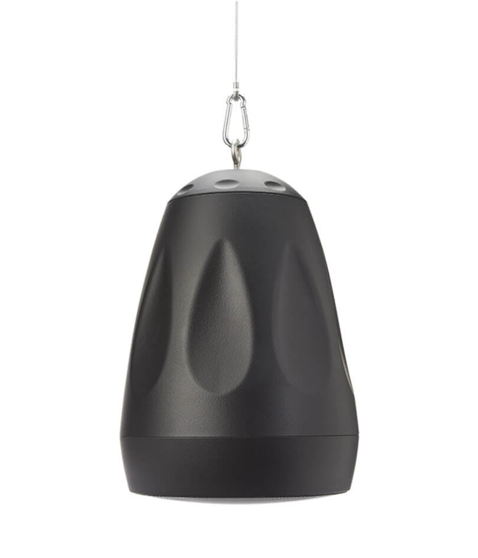 Cloud CVS-P62TB Pendant Speaker, 6½" Coaxial, 8Ω/<20W 100v BLACK