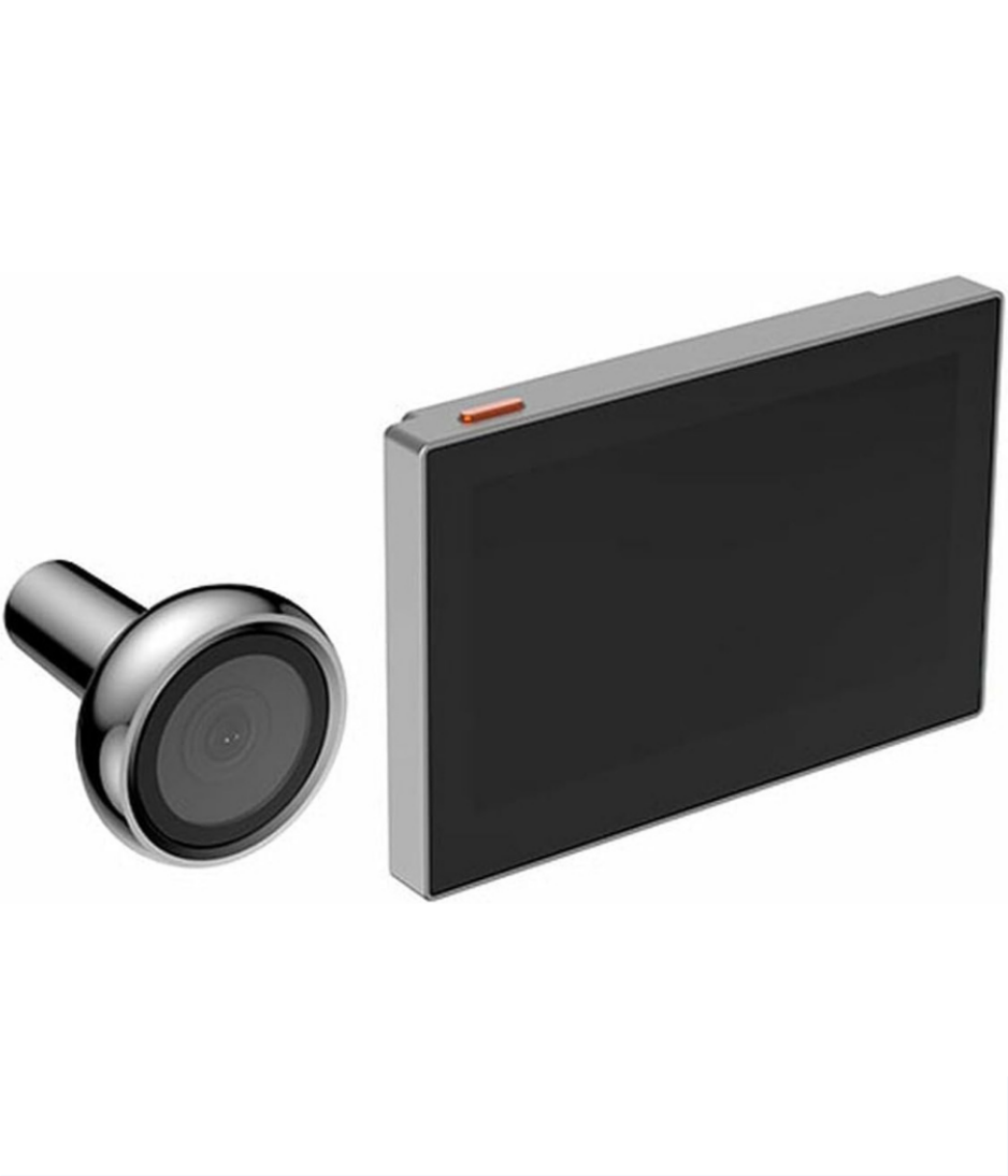 EZVIZ HP2 Digital Door Viewer Camera with LCD Display Screen, Wire-Free Peephole -SILVER