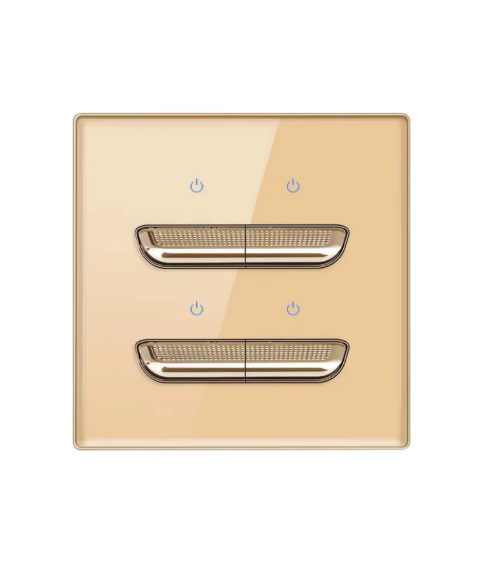 Tempered Glass Wall Switch Panel Led, Socket, Toggle Light Switch,  Net Socket, Fan Switch, Dimmer Switch Knob