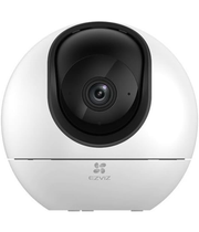 EZVIZ H6 5MP 3K Smart Home Security Wi-Fi Camera, 360 Pan/Tilt Indoor IP Camera, Hand Recognition & Control, Connect with Two-Way Talk, Auto-Zoom Tracking, Night Vision (10m), White