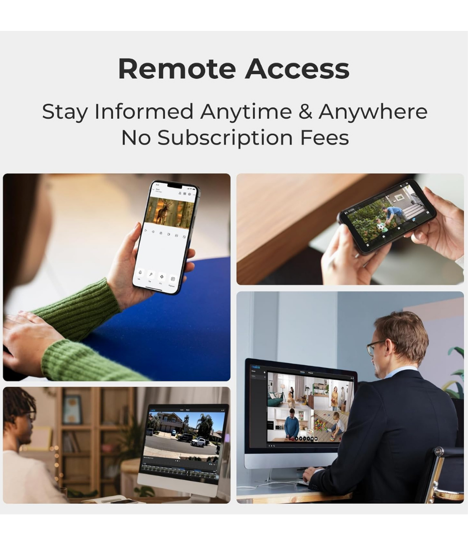 Reolink NVS8 8-Channel 4K PoE Network Video Recorder with 2TB HDD