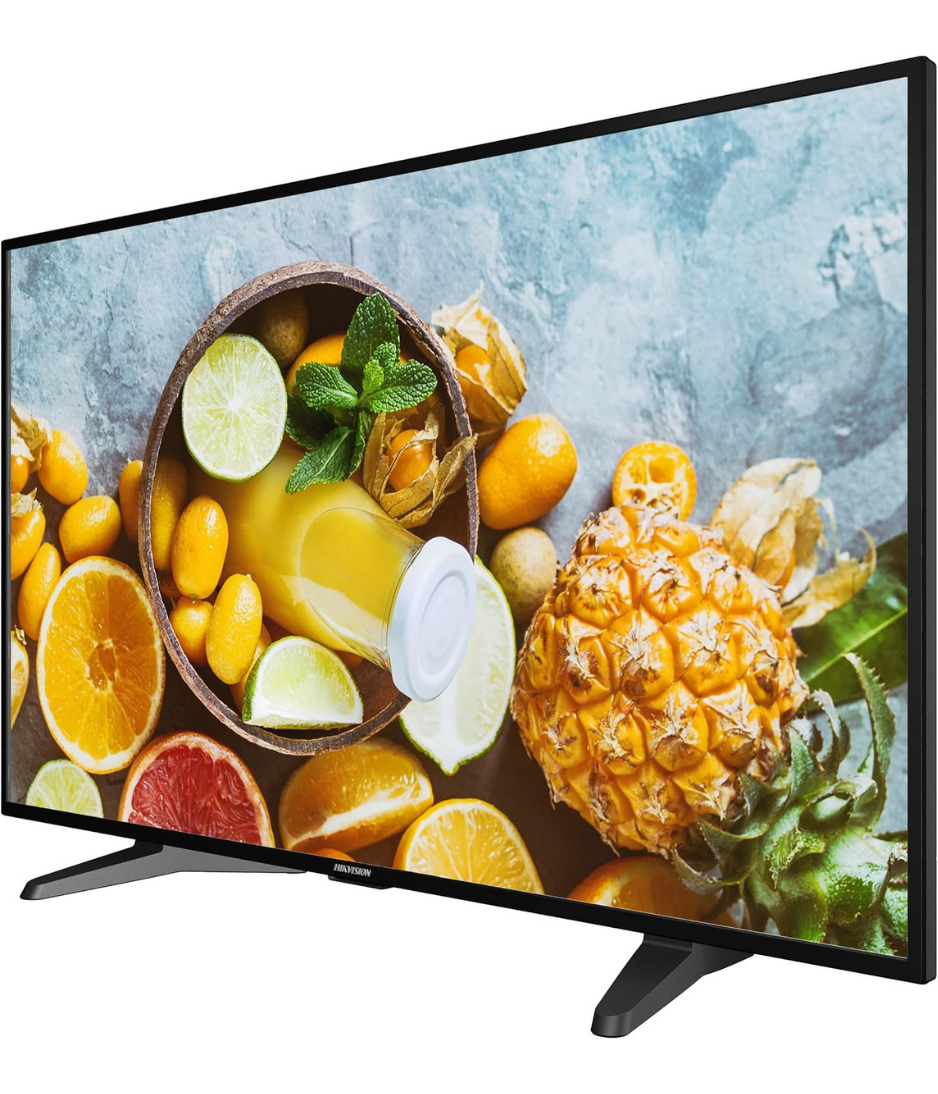 Hikvision 22-43 Inch Full HD 1080P Led 24X7 Surveillance Grade Monitor HDMI, Black