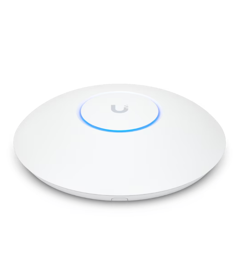 Ubiquiti Networks Generic UniFi U7 Pro/Professional Access Point Indoor WiFi Dual Band WiFi 7 GeN | 6 GHz Band 5.7 GB/sec, 2.4 GHz Band 688 MB/sec Throughput Rate Up to 300+ Client, SGCC Steel - White