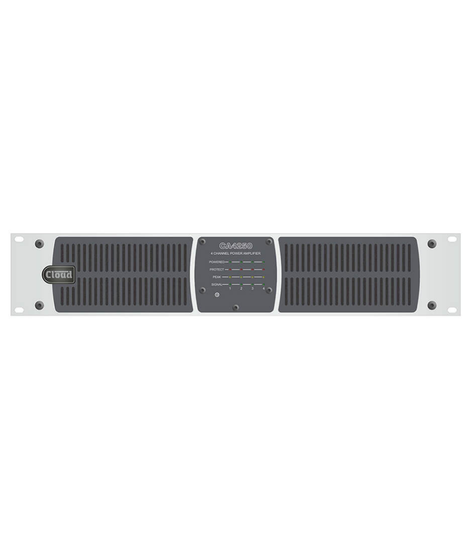 Cloud CA4250EK 4 x 250W @ 4Ω-8Ω-70V-100V Digital Amplifier