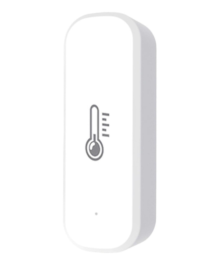 Sanofuturion Smart Temperature Humidity Sensor, Tuya WiFi Hygrometer Indoor Monitor with App Alerts, Works with Alexa/Google Home, Real-Time Data & Scene Automation (2.4GHz Only)