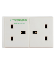 Terminator two way power extention socket without cabel