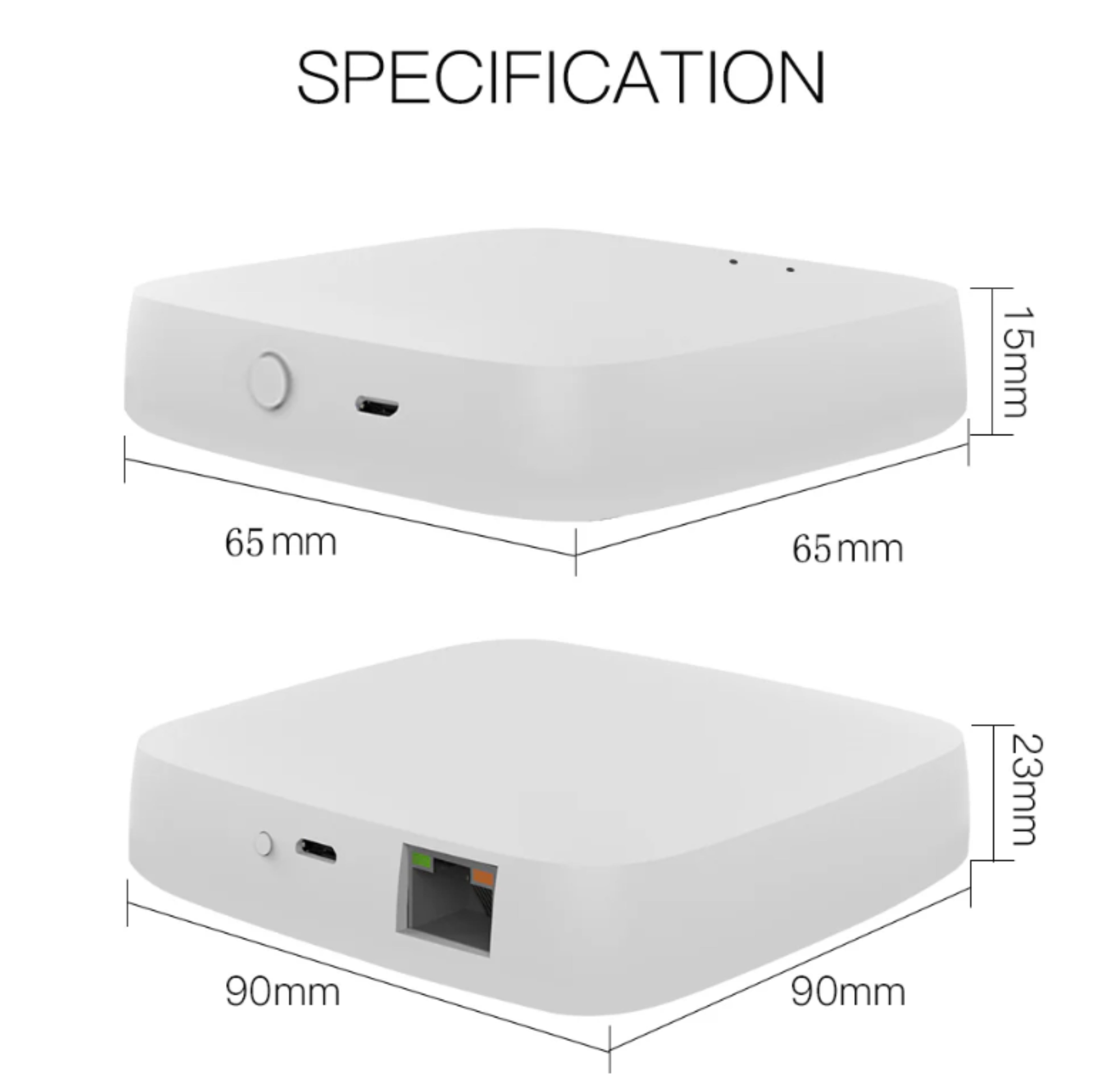 MOES Tuya ZigBee Smart Gateway Hub Smart Home Automation for All Tuya ZigBee3.0 Smart Products