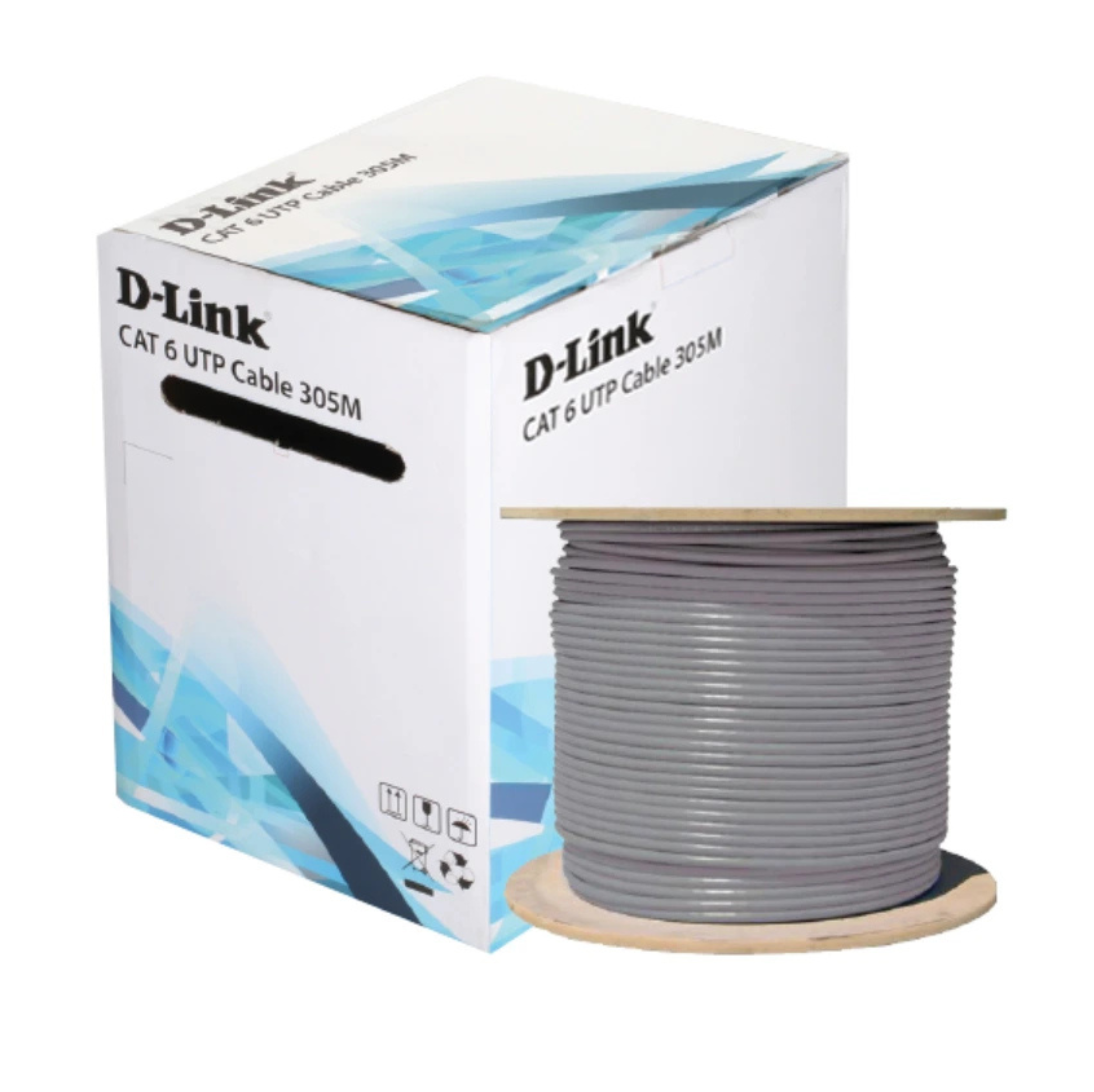 D-Link Cat 6 Cable 305-meter UTP 24 Cable Rolls