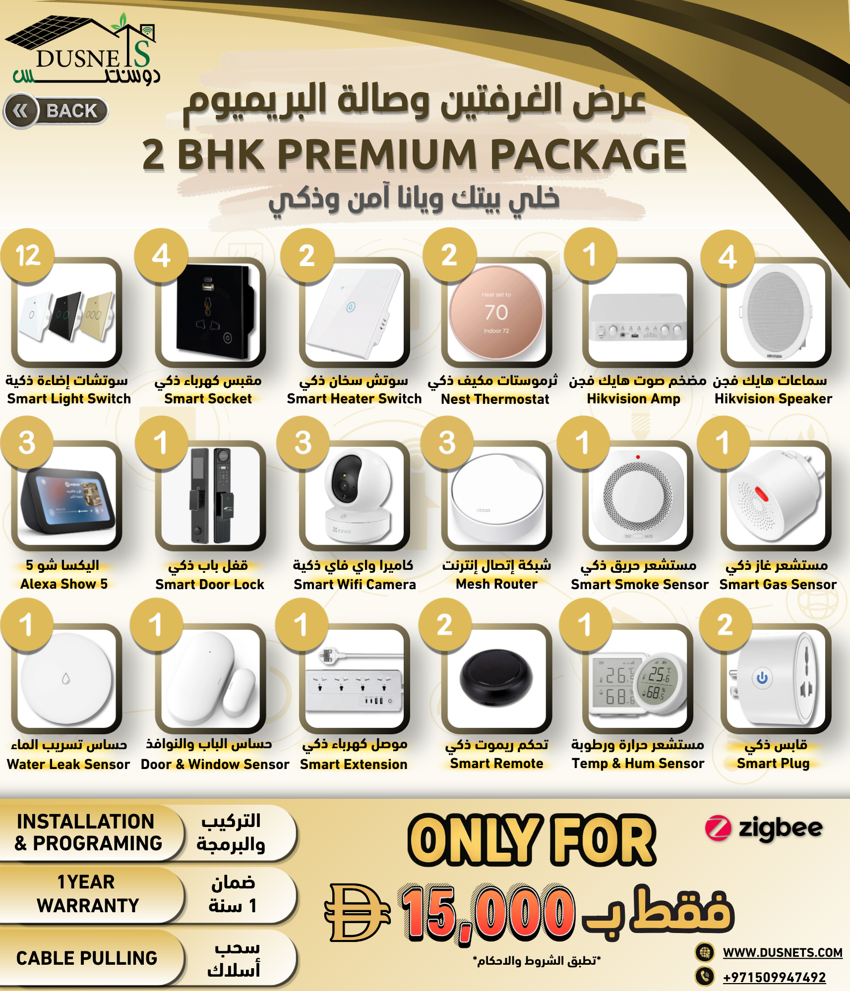 2 BHK Premium Package